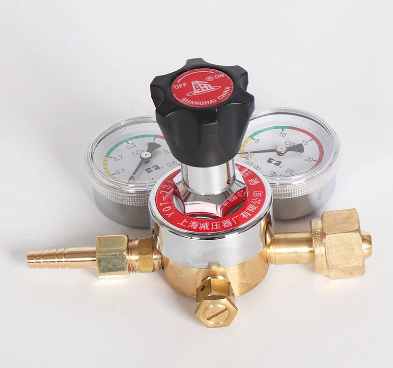 YQT-731 carbon dioxide pressure reducer is genuine.