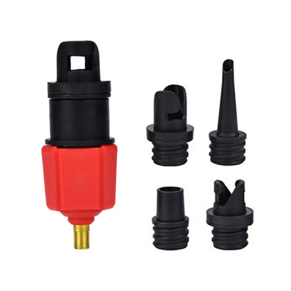 New Car Air Compressor Air Valve Adapter Vehicle Air Pump Valve Adaptor For Inflatable Air Mattress Bed Boat Canoe Kayak