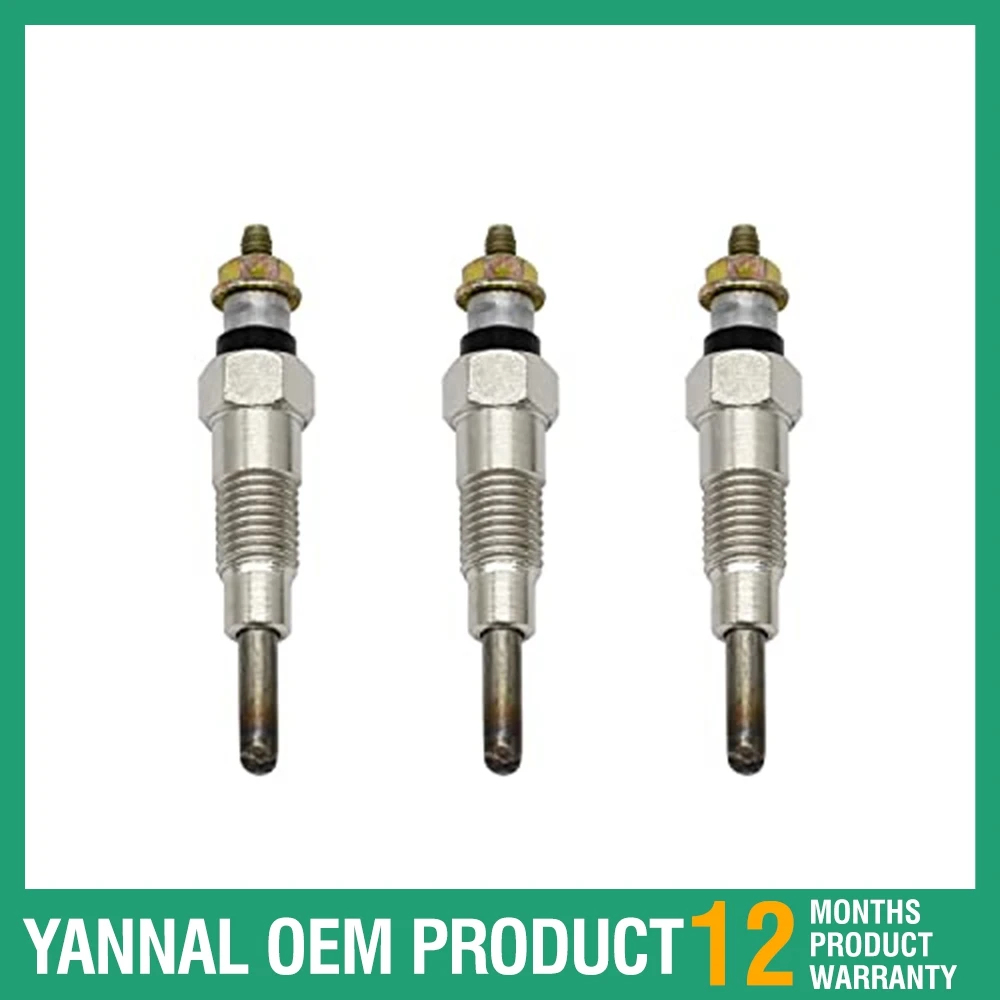 New Glow Plug FITS Yanmar 3TN66C 3TN66UJ 3TNA72UJ 3TNA72UJ3 3TNA72UK 3TNE74