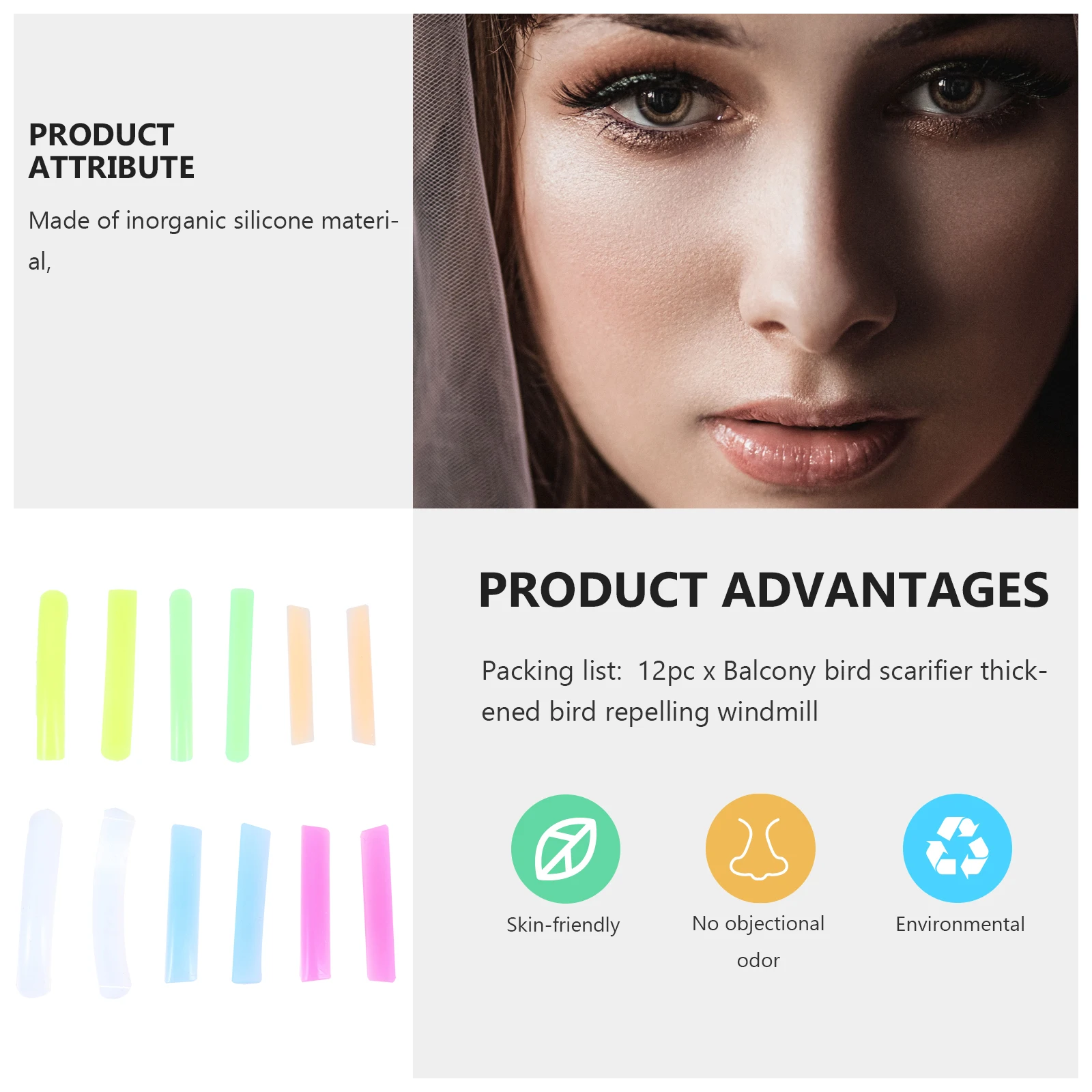 

6 Pairs Silicone Gasket Eyelash Perm Pad Lifting Tool Curl Accessories lash perm lift pad perm tool mascara eyelash curling