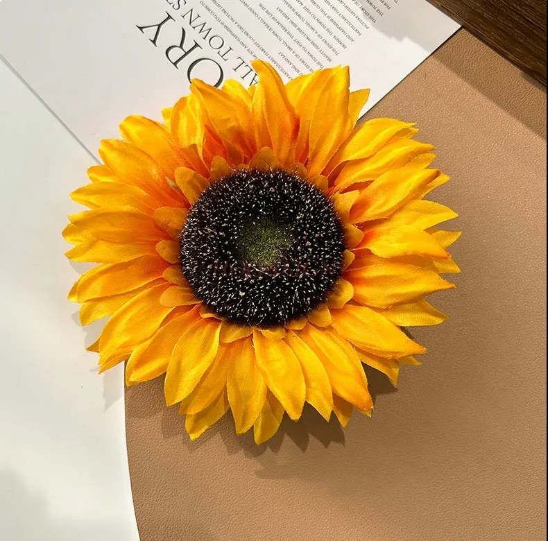 مشبك شعر على شكل زهرة حريرية، غطاء للرأس، بطاقة شعر، إكسسوار شعر نسائي، جلسة تصوير، نمط شاطئ عتيق