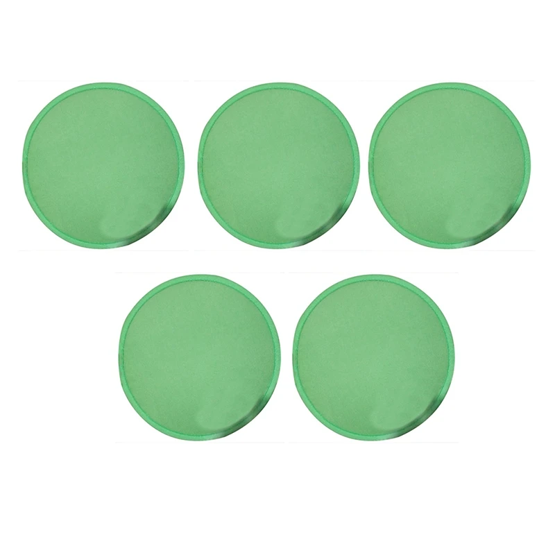 

5X Foldable Round Fan-Green