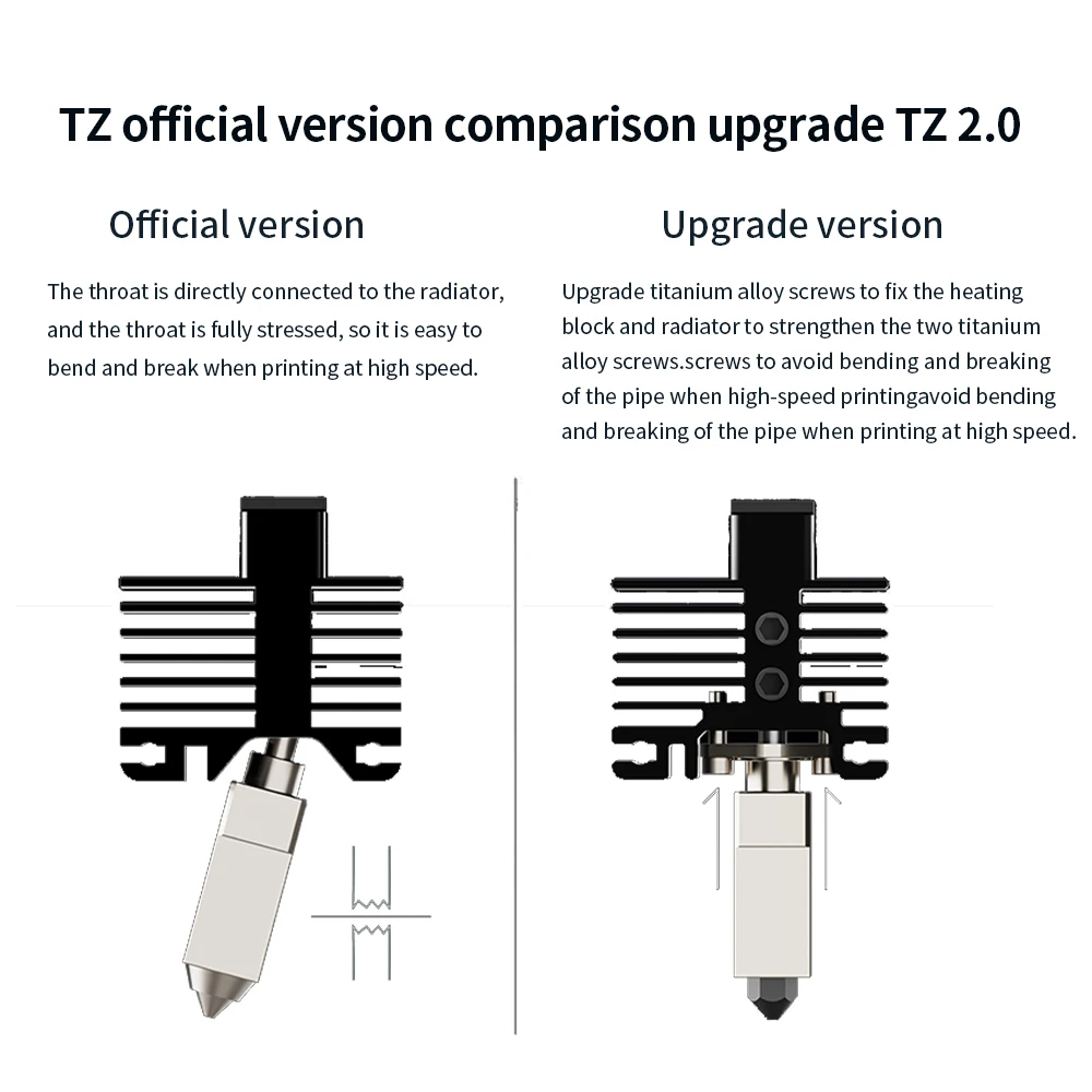 p1p Upgrade For Bambu Lab P1P P1S Hotend Bi Metal Heatbreak Lab x1 Hotend  P1P Thermistor CHT Nozzle For Bambu Hot End X1 Carbon