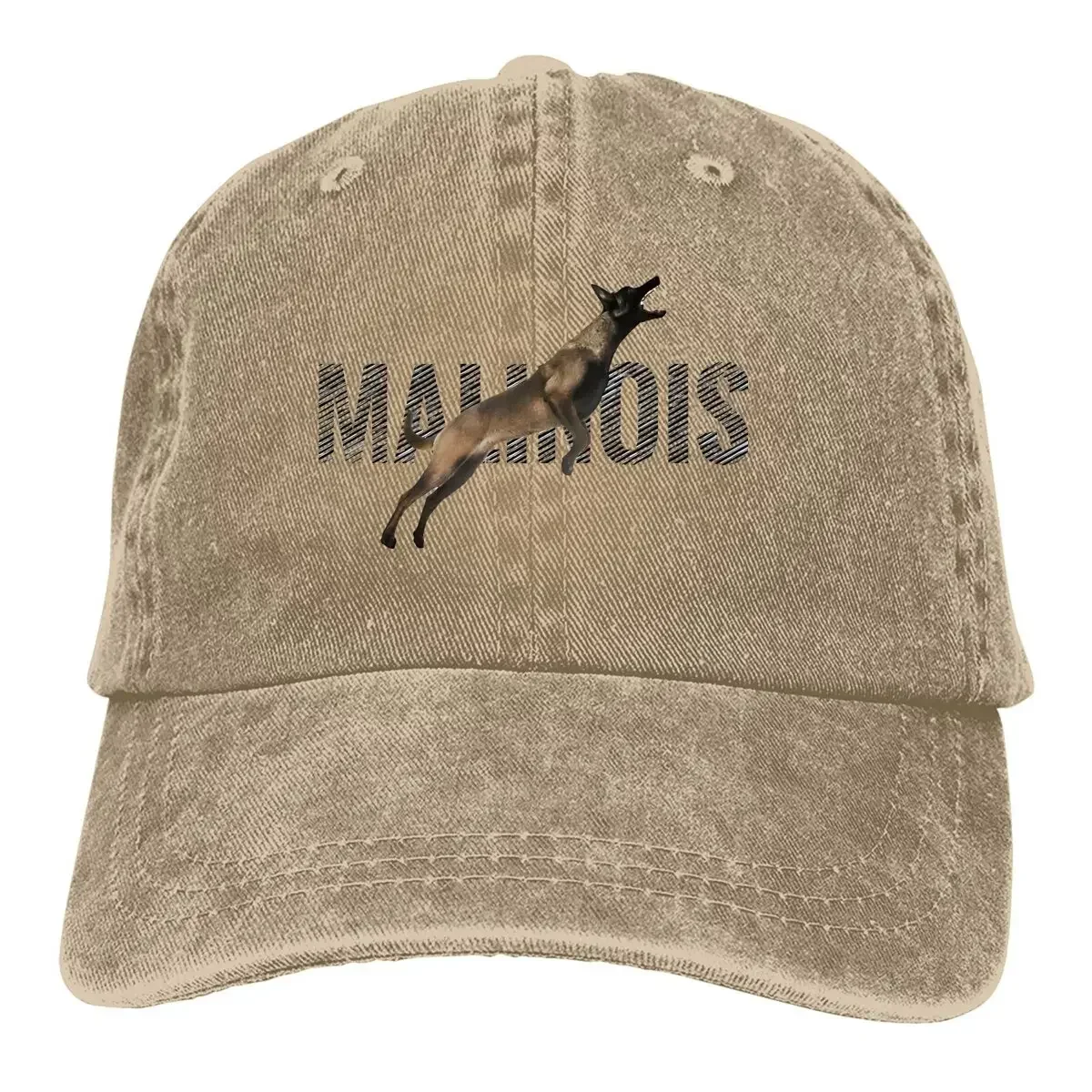 Бейсболка Malinois Mechelaar 2026 для мужчин и женщин, с козырьком, защитная, регулируемая, бельгийская кепка