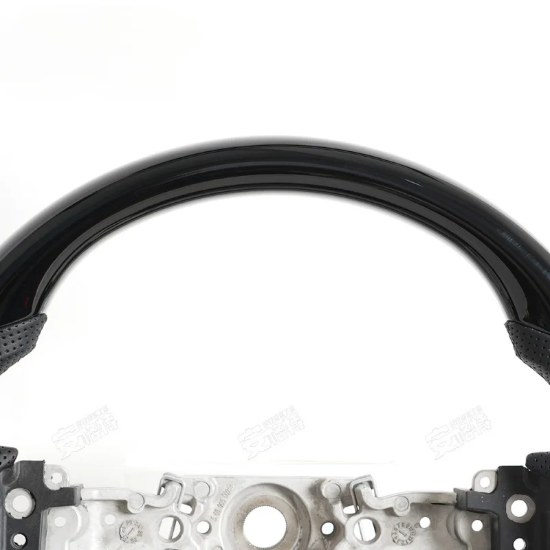 For Toyota Prado LC250 (2024-2025) Piano Black Sport D-Type Steering Wheel (Modification Upgrade Part)