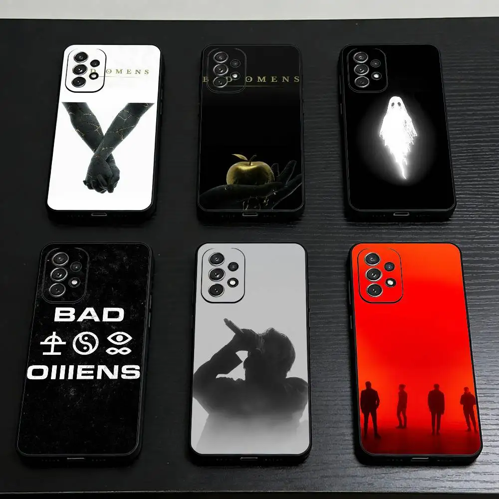 

Band Bad Omens Cool Phone Case For Samsung S25,S24,S23,S22,S21,S20,Plus,Soft Black Shell