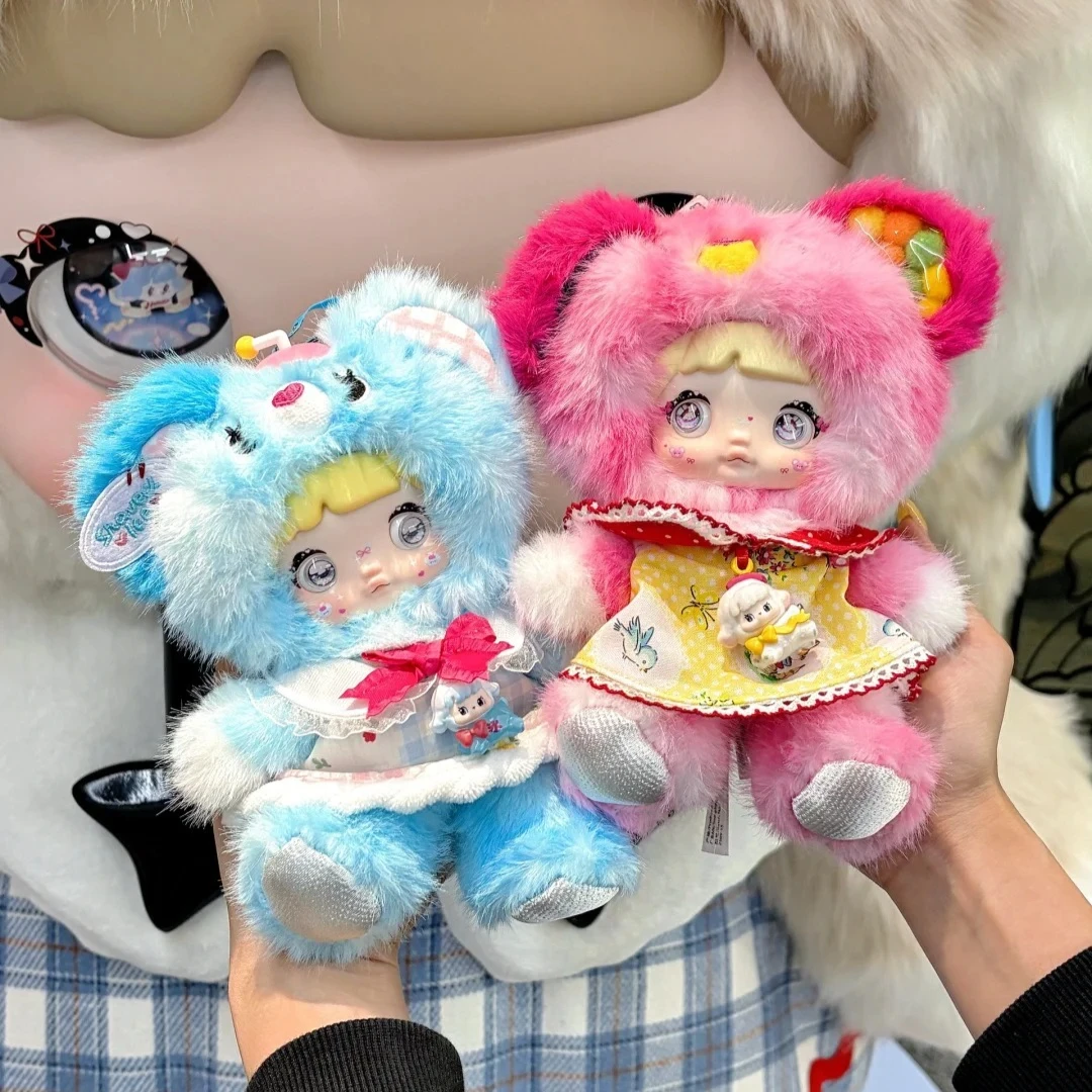 Sure Fun Nommi sulla serie dell'infanzia Scatola cieca Carino Nommi Vinile Giocattolo per il viso Scatola misteriosa Kawaii Anime Doll Borsa a sorpresa Ciondolo