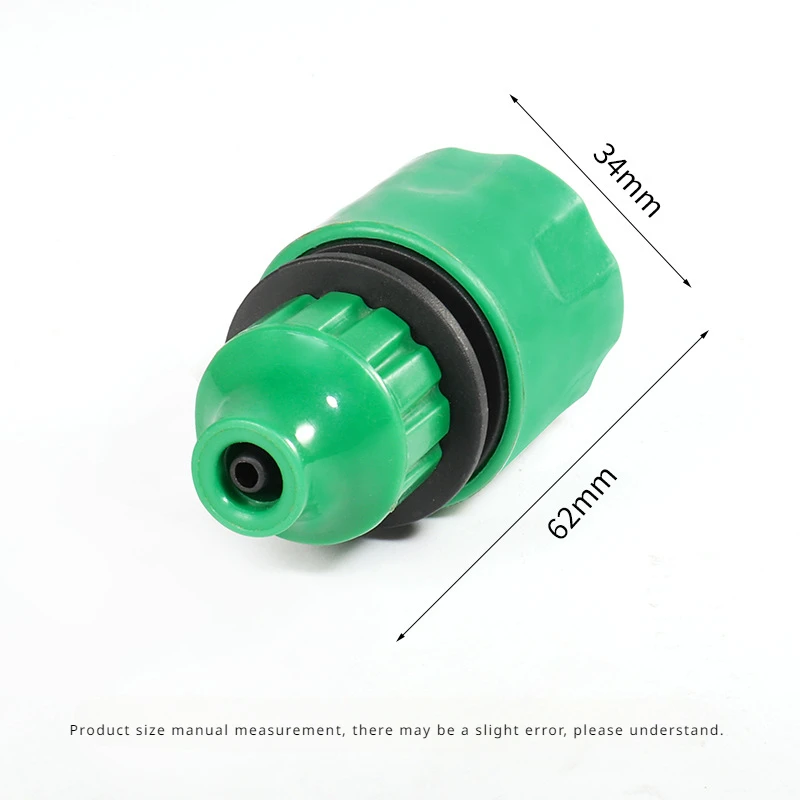 5pcs 4/7 capillary quick connection 3/8 quick connection garden drip irrigation car wash water gun hose connector image 4