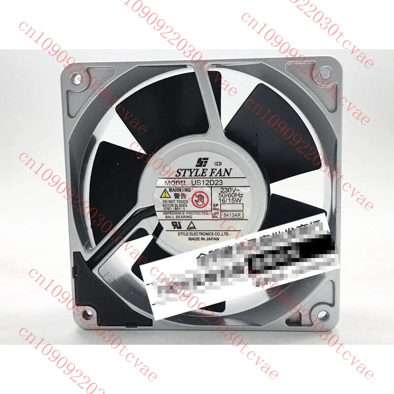 

For STYLE FAN US12D23 12038 230V 16/15W aluminum cooling fan