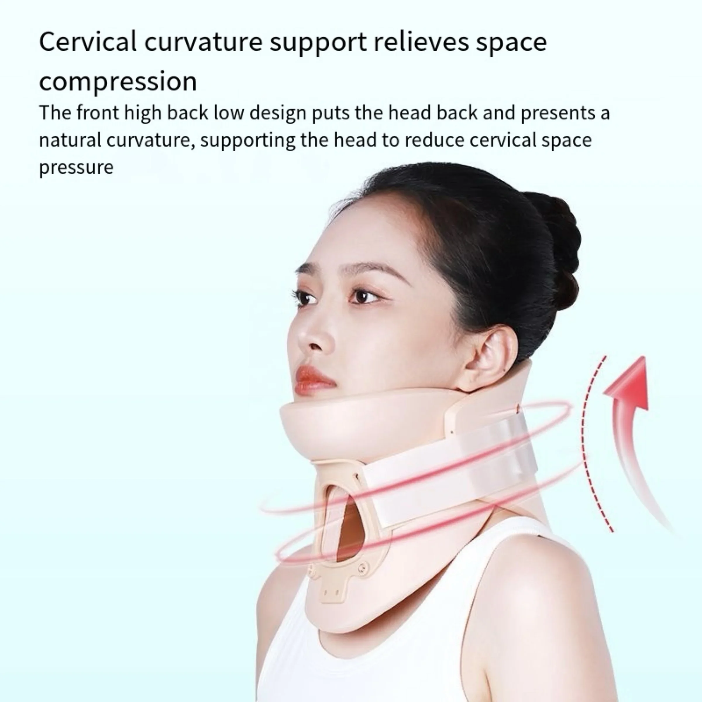 Neck Brace Cervical Protection Neck Fixation Neck Traction Device Adult and Child Torticollis Correction Set