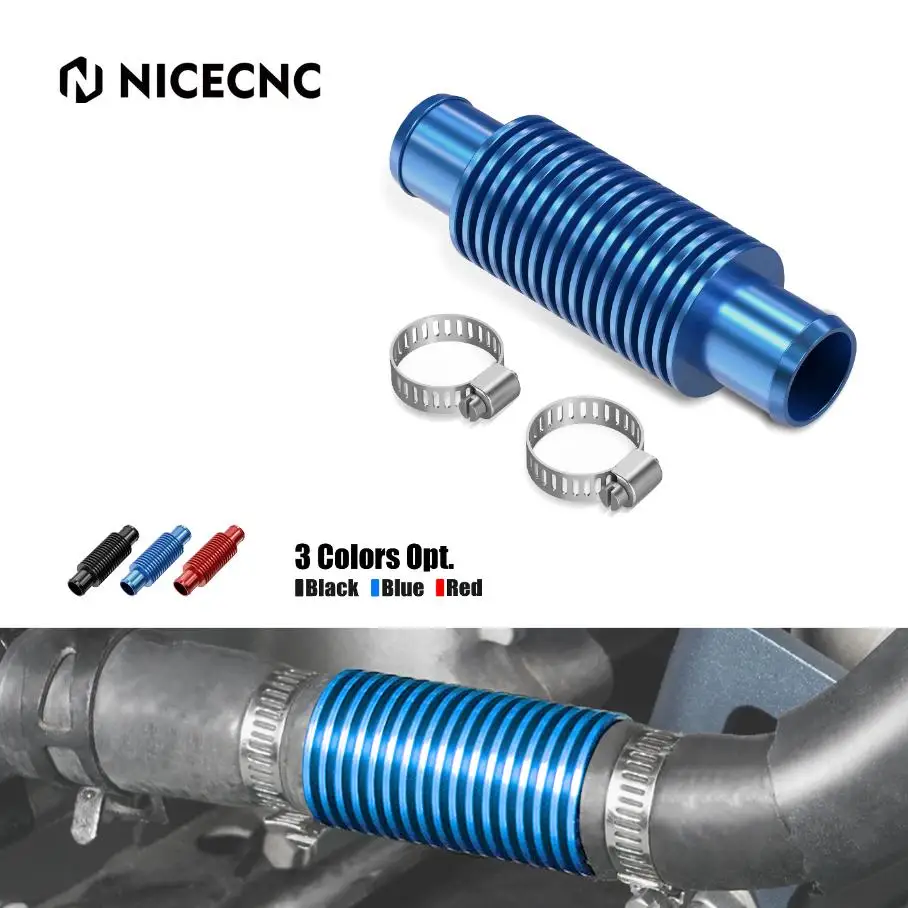

Universal ATV In Line Water Cooler Fit 0.76" inside diameter hose For Yamaha Raptor 700 660 YFZ450 Banshee 350 Blaster 200