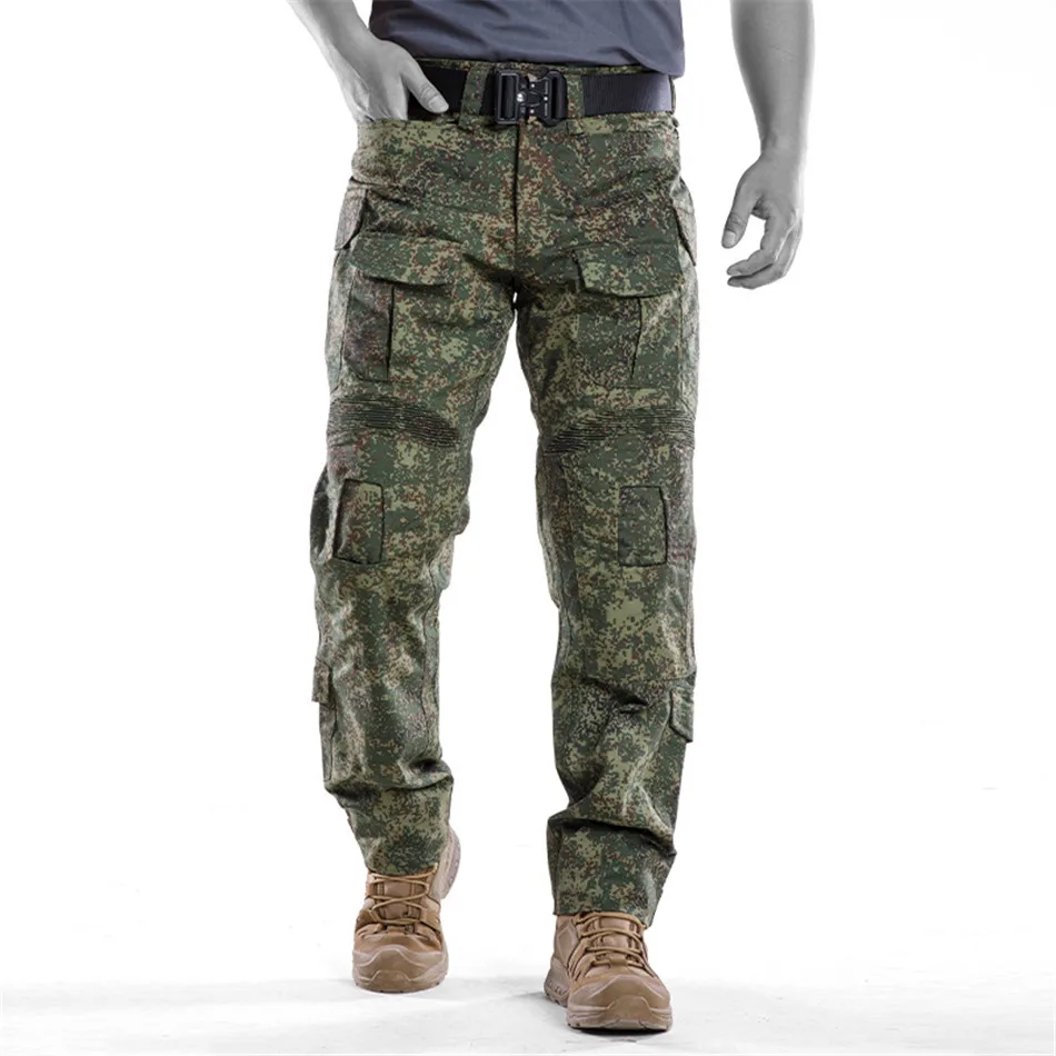 

G3 Camouflage Tactical Pants Multifunctional Outdoor Combat Training Cargo Pants Waterproof Trekking Hunting Trousers