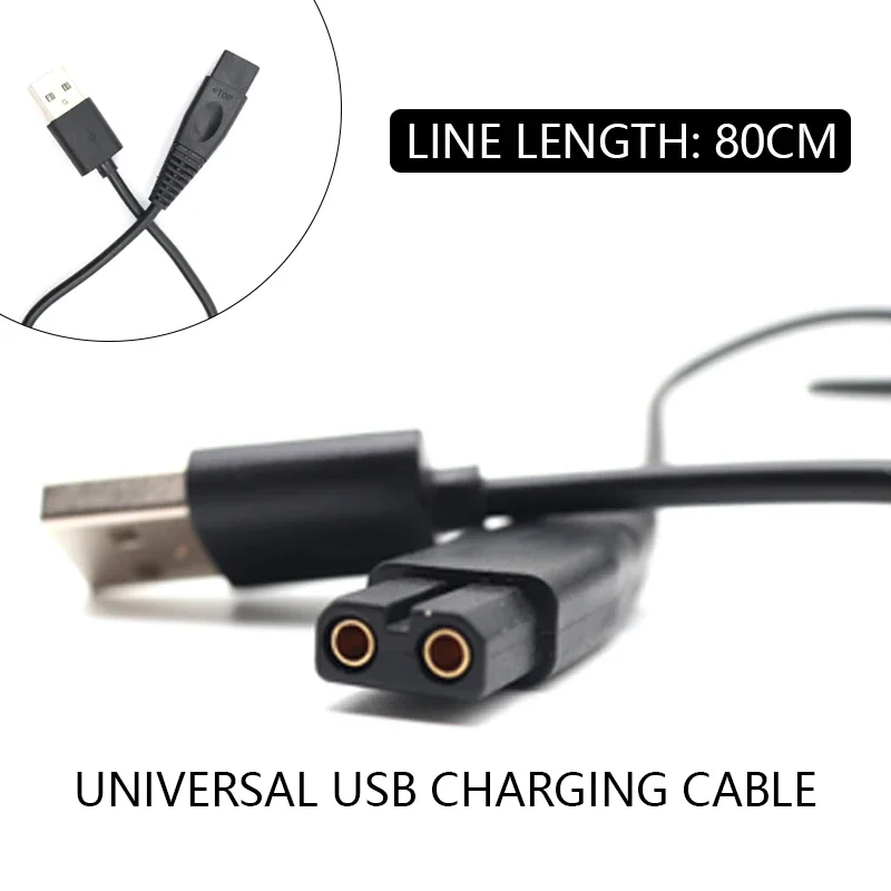 Professional Hair Clipper USB Charger Charging Cable Power Cord for Madeshow PopBarbers Kulilang Etc. Barber Accessories