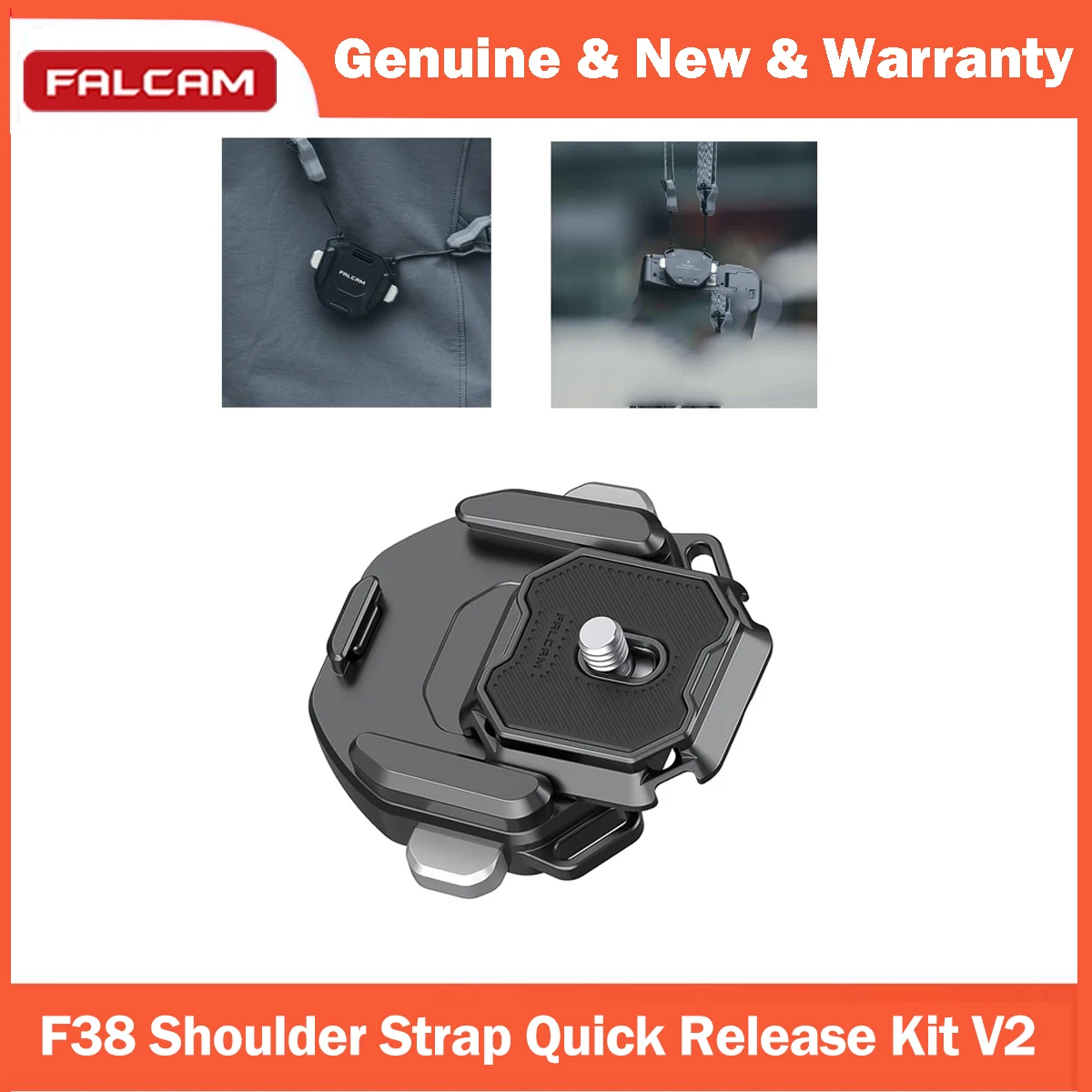 FALCAM F38 Shoulder Strap Quick Release Kit V2,Capture Camera Clip for Camera to Shoulder Strap