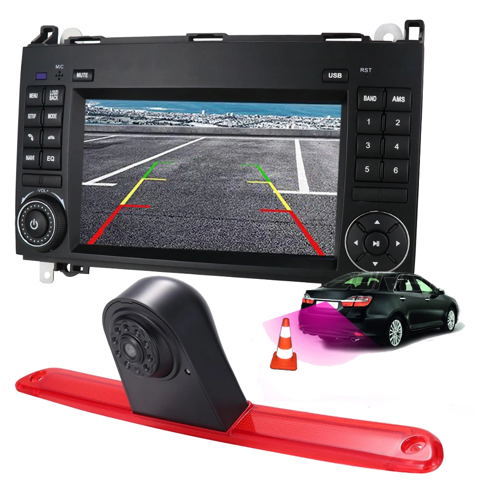 Carpaly GPS Android Car radio Navigation with HD reverse Camera For Mercedes Benz Sprinter W906/Volkswagen VW Crafter Caravelle