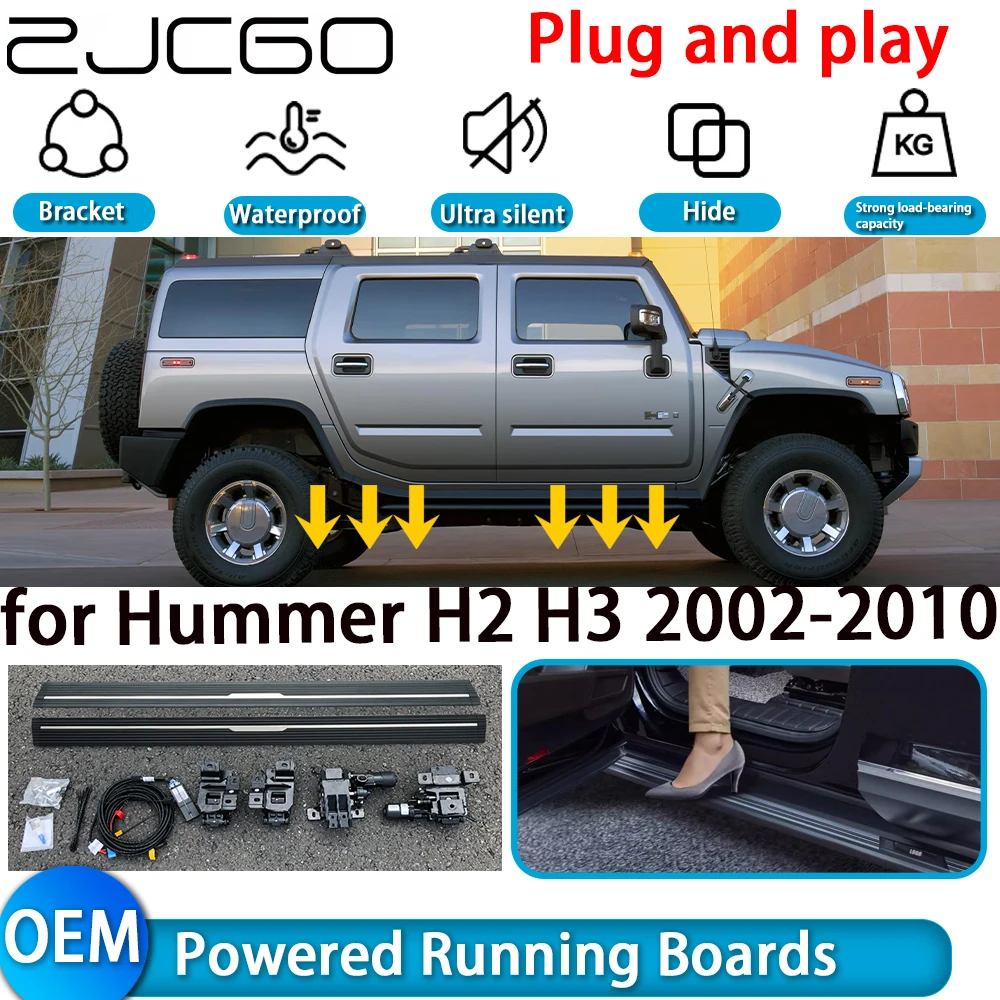 ZJCGO Progi Elektryczne dla Hummera H2 i H3 – Czy warto inwestować w te kroki boczne?