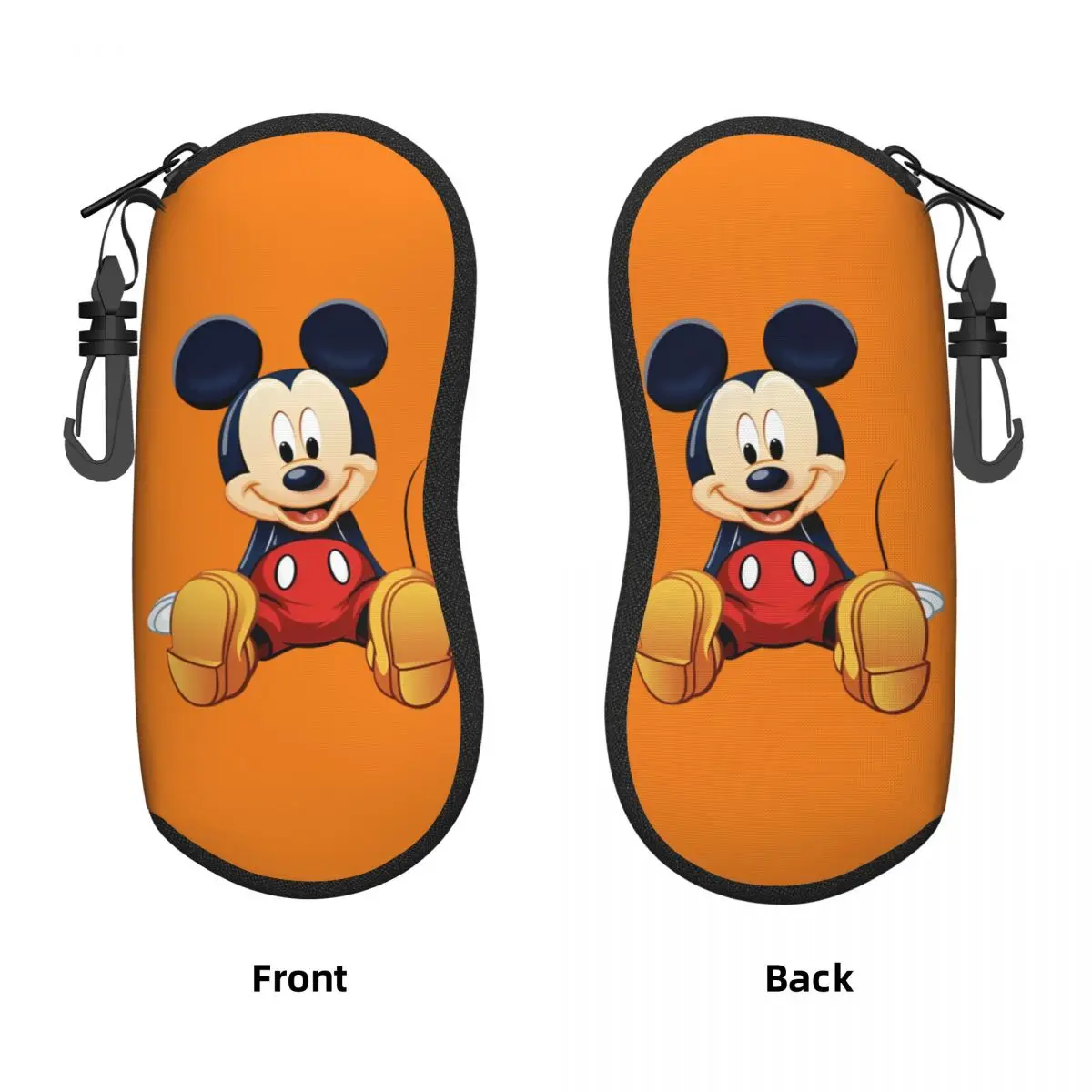 Mickey Mouse Minnie Glasses Case Cover Men Women Sunglasses Pouch Cute Original Eyewear Accessory Pocket Eyeglass Cases Cover