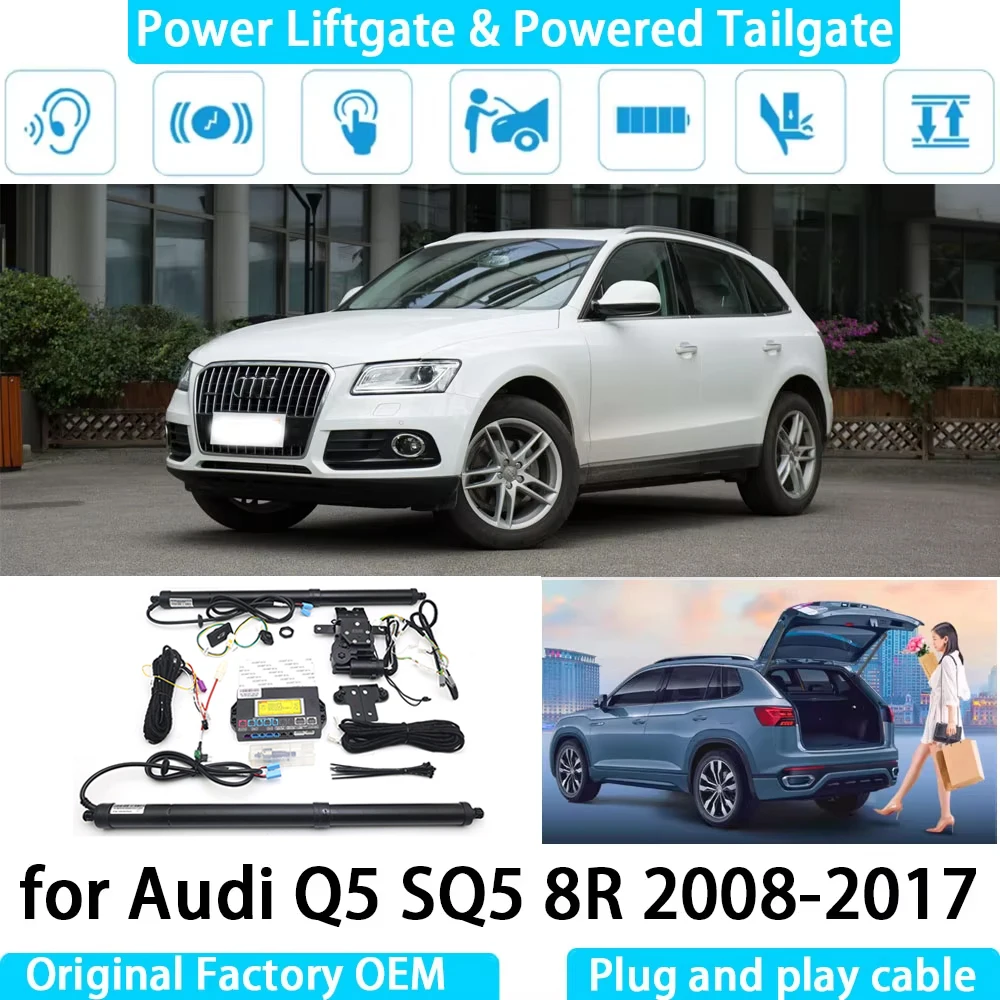 for Audi Q5 SQ5 8R 2008-2017 Automatic Electric Power Liftgate Powered Tailgate Strut Tail Gate Lift System