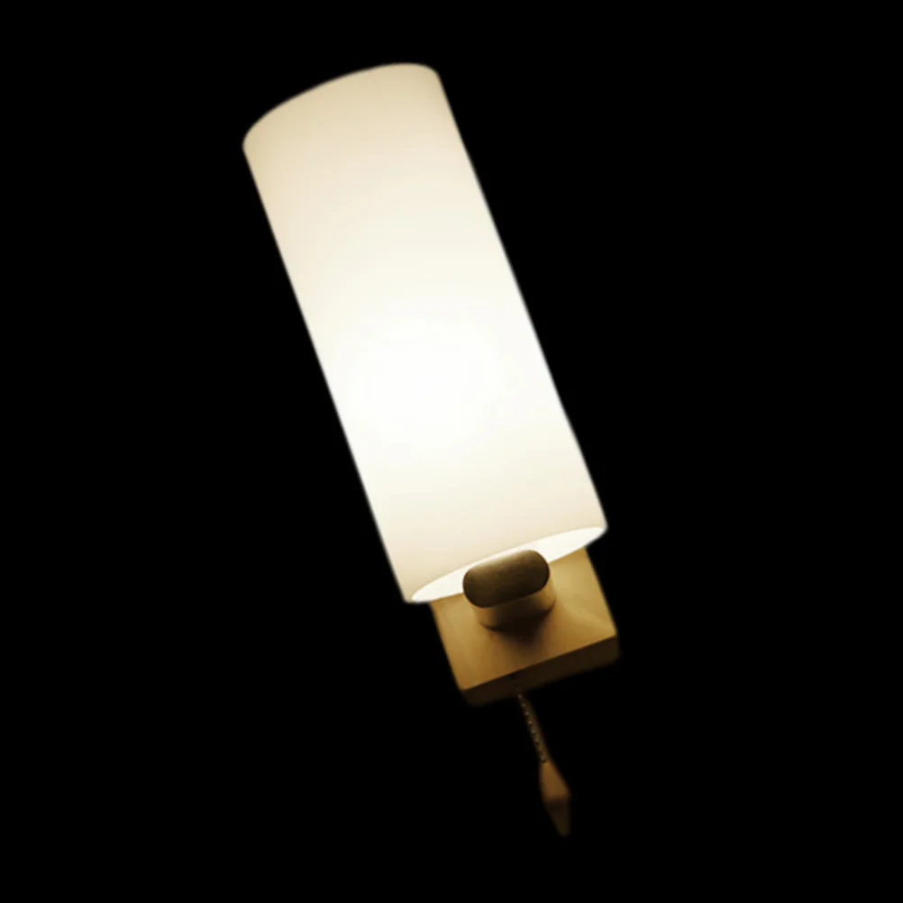 

Elegant Wall Lamp Chinese Style Bedside Light Yellow nament Bedroom Living Room Corridor Lighting Household Decor Stylish New