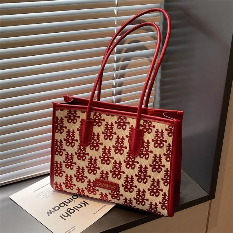 

Элегантная сумка подмышки в стиле ретро, стеганая текстура, цвет Майяра, микросумка на одно плечо, женская популярная сумка для поездок на работу