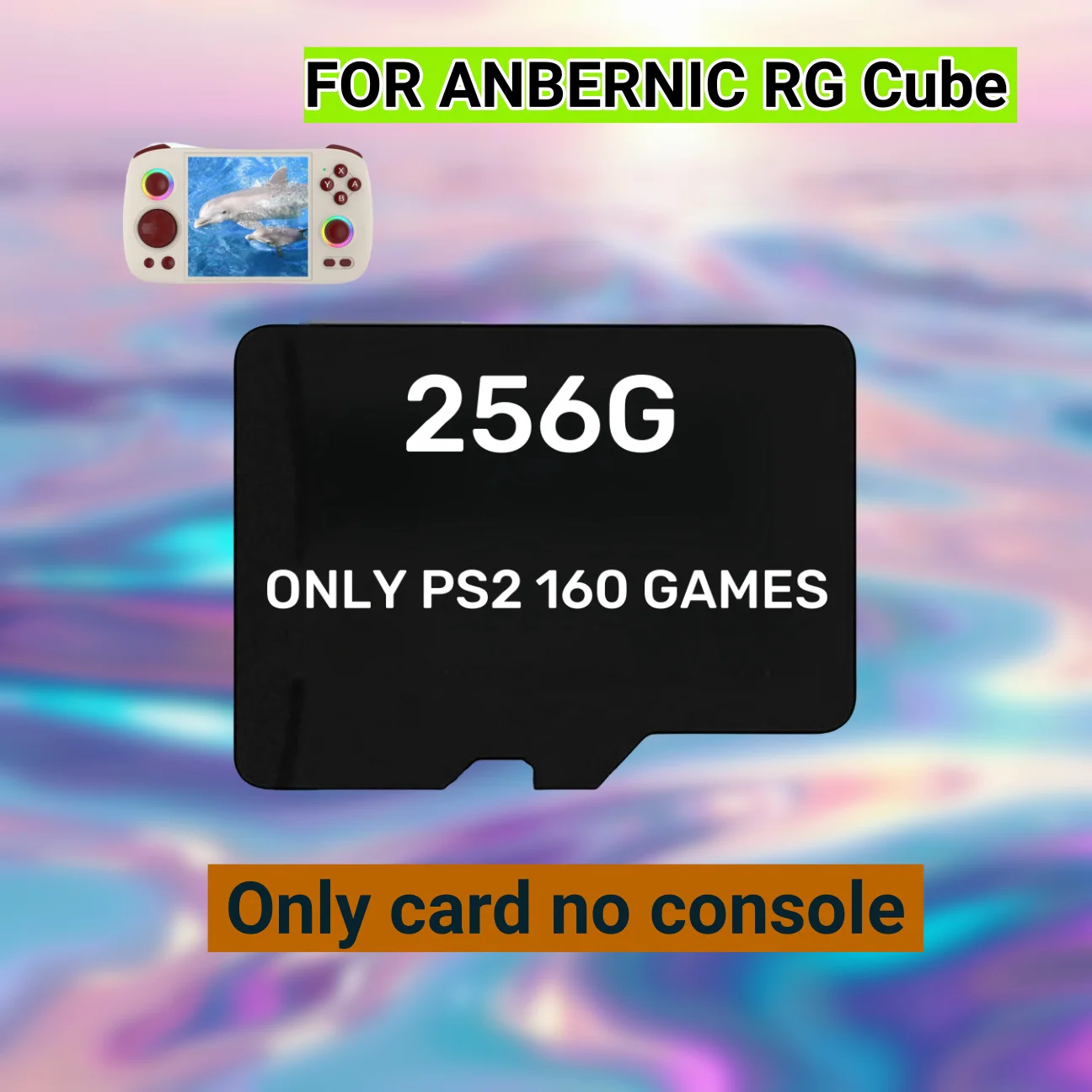FOR ANBERNIC RG Cube Handheld Retro Game Console TF Card Memory Card SD Card 480 PS2 Games 512G 60000 Games Micro Sd PSP Games