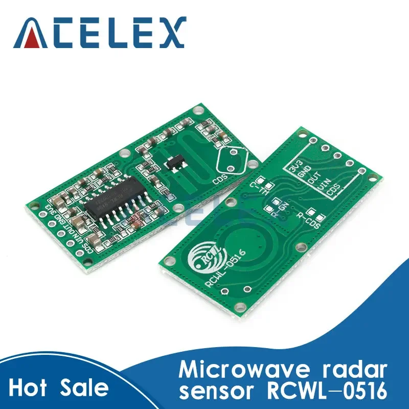 RCWL-0516 microwave radar sensor module Human body induction switch module Intelligent sensor