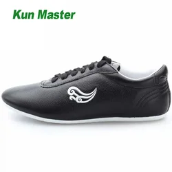 High Quality Cowhide Tai Chi Shoes Soft Genuine Leather Kung Fu Wushu Shoes Martial Arts Sneaker