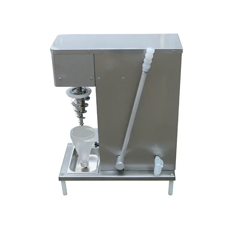 

A milk shake machine blender fruit nuts ice cream mixing machine