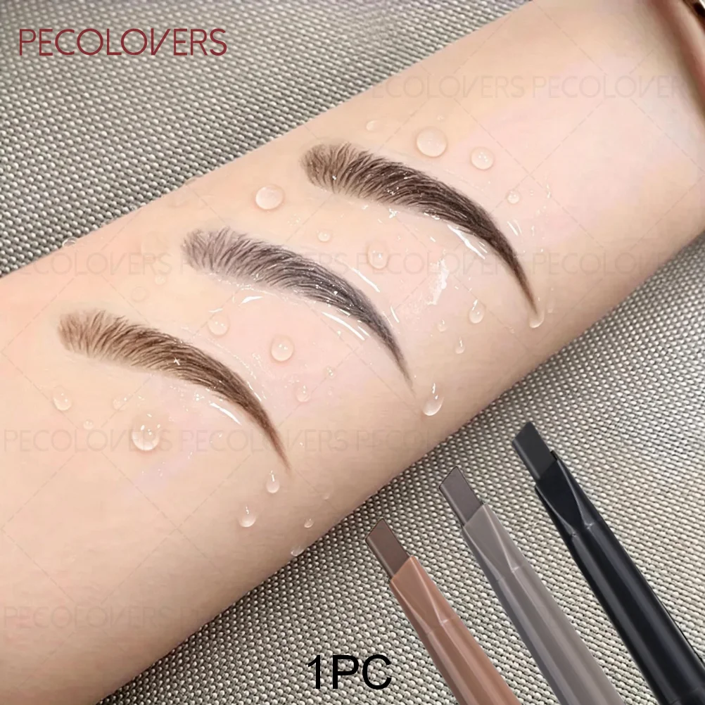 1PC Dual-Ended Eyebrow Pencil, Waterproof/Sweatproof/Smudge-proof/Long-lasting, Fill Sparse Brow Gaps, Daily Makeup & Touch‑Up