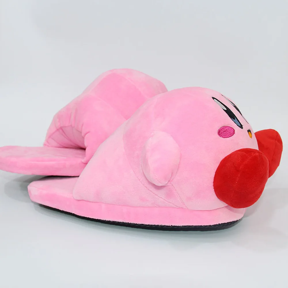 Kawaii Kirbys süße Baumwolle Hausschuhe Hause Schuhe kreative Cartoon Design Herbst Winter warme rutschfeste Schuhe Geburtstag Mädchen Geschenke