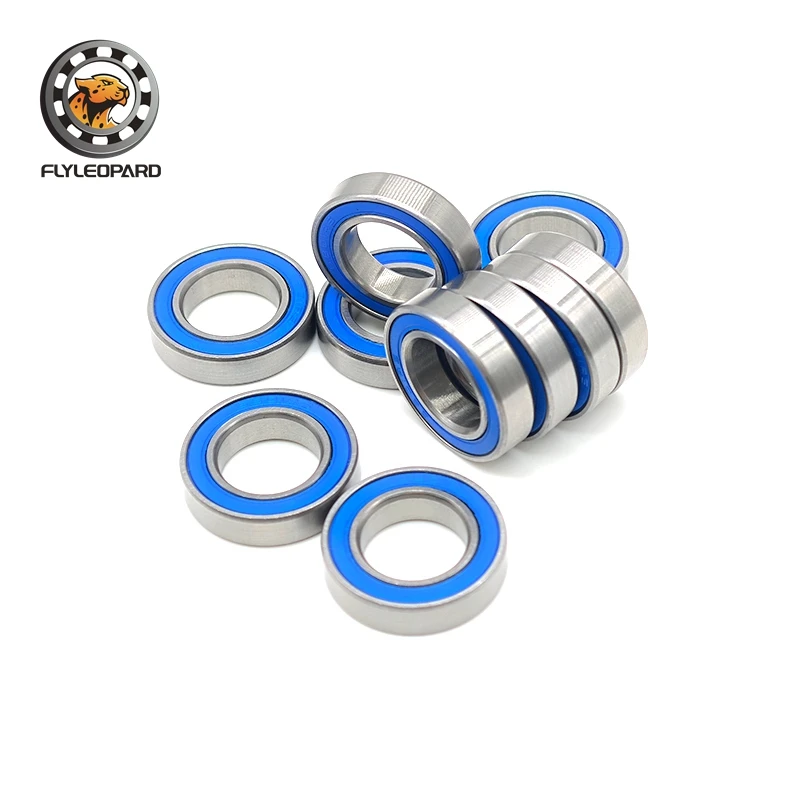 

6801RS Bearing ABEC-7 (10PCS) 12x21x5mm Blue Rubber Cover Thin Section 6801-2RS Ball Bearings 61801 RS 6801 2RS L-2112DD