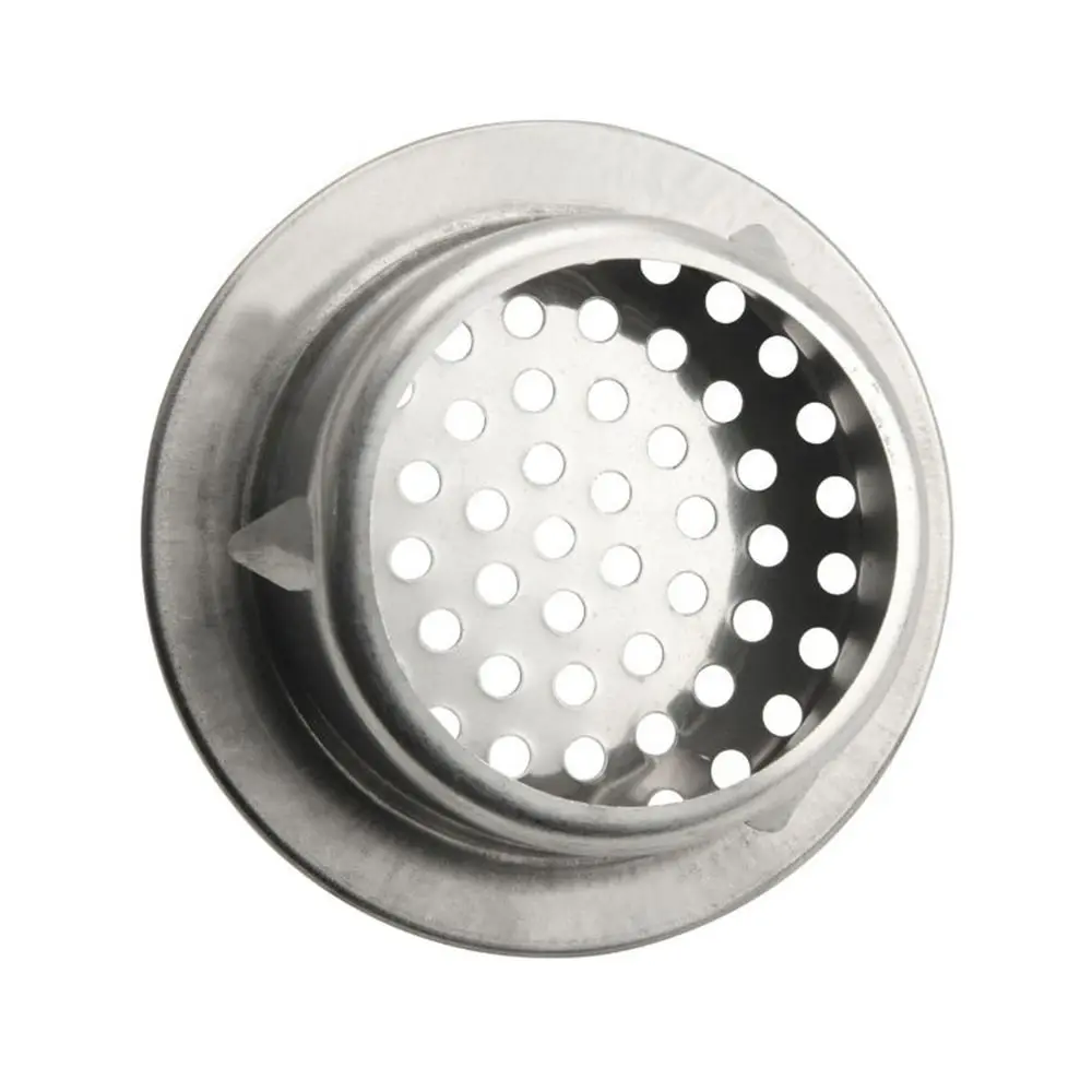 Round Hole Gutter Guard Net Anti-blocking SUS 304 Stainless Steel Drainage Mesh Cover Secondary Drainage Vent