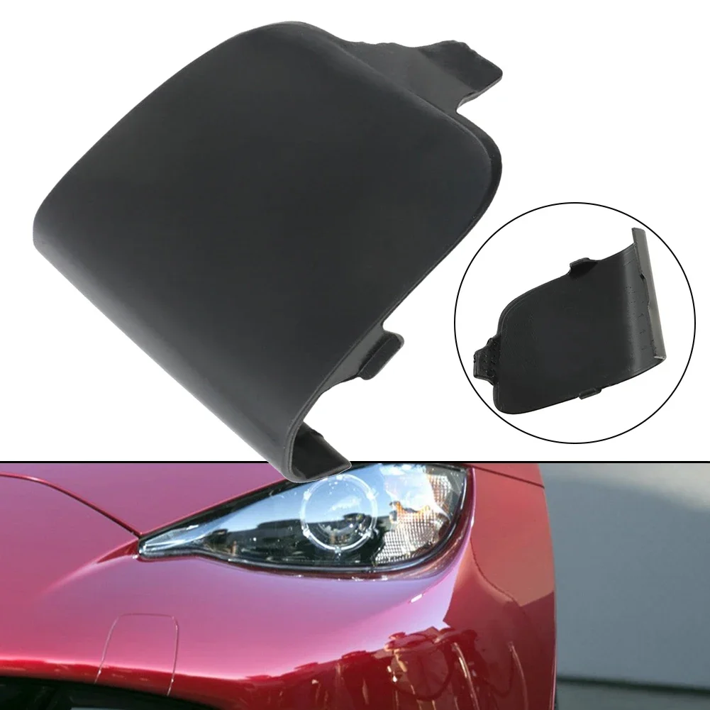 

Car Hook Eye Cover Car Accessories ABS For MX-5 For Miata 2016-2021 Front Bumper Tow Hook Cover Cap Unpainted/black