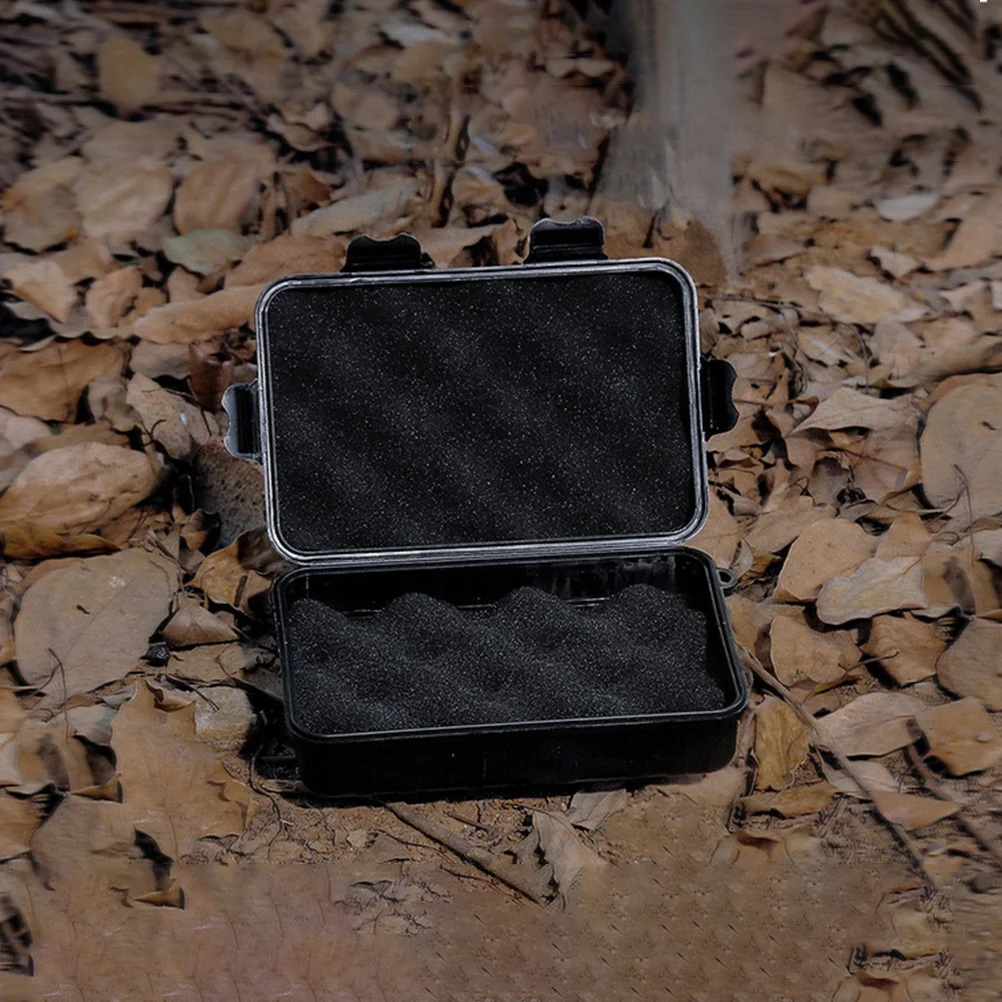 2pcs Survival Device Storage Case Premium Pp Durable Waterproof Shockproof Portable Outdoor Survival Box For Camping Hiking