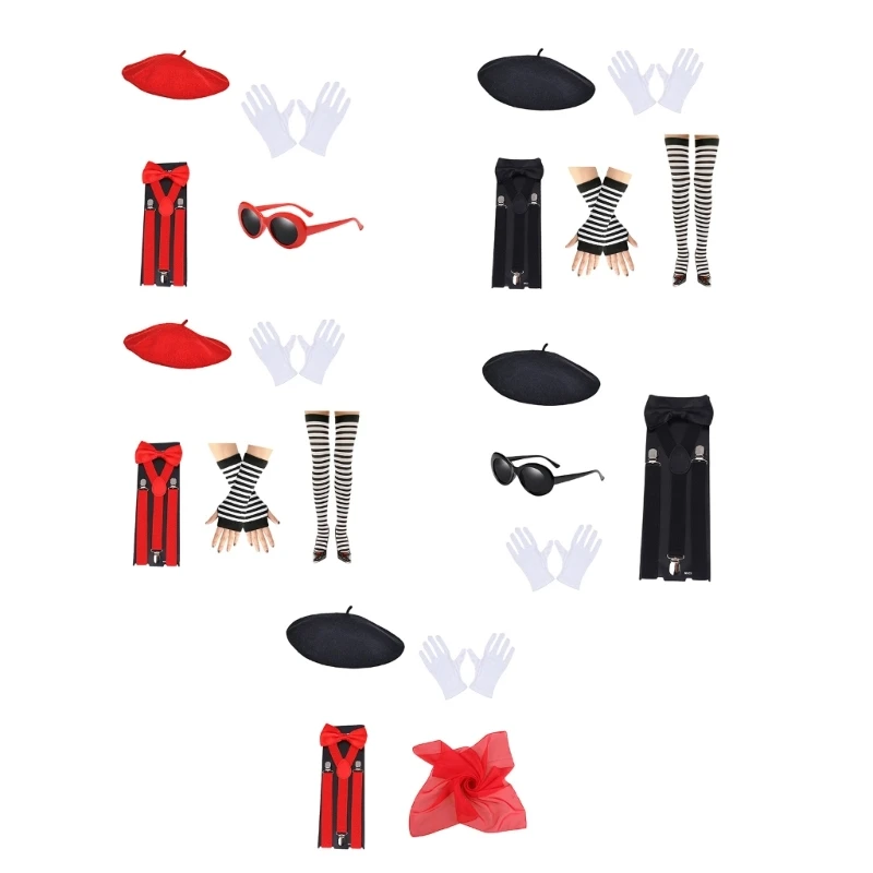 652B 1950s Age Celebration Clothing Permanent Fabric Costume For Old Parties Drama And Costuming Tasks