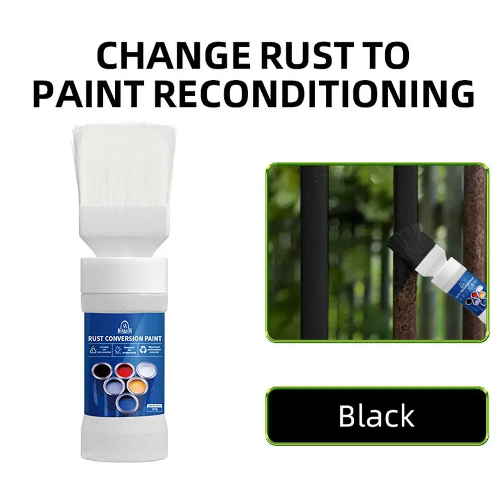 

Rust Conversion Paint Waterbased Color Change Waterproof Renovation Landscaping Garden Color Paint Rustproof Protection Ste E8D2