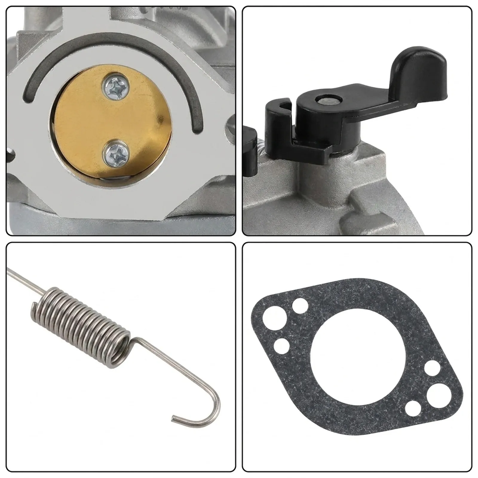 Carburetor Installation Snowblower Carburetor Outdoor Winter Maintenance As Shown Accessory Kit Provided Reliable Performance