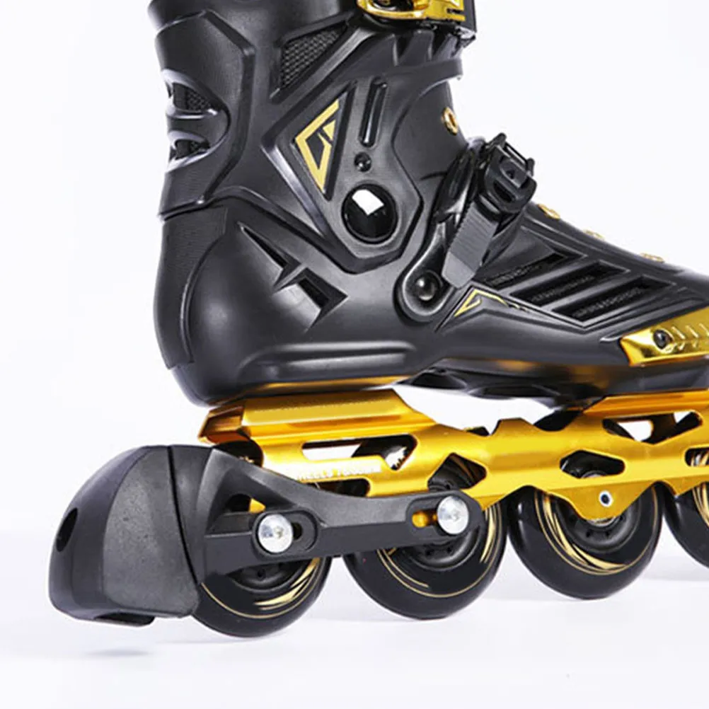 

Roller Skate Brake Stopper Compatible with Inline Quad Ice Skates Snug Fit Quick Repair Frame Freestyle Braking Skating