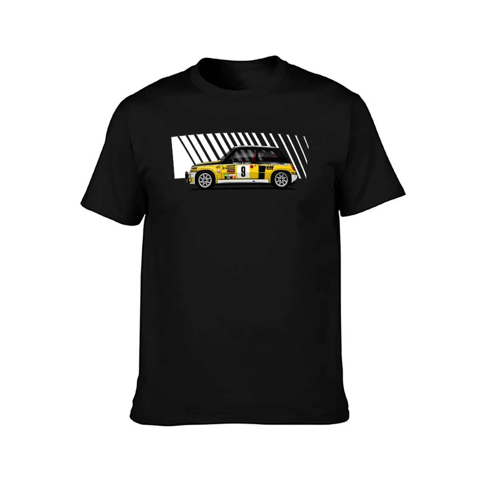 My drawing of the classic car winner of the Monte Carlo Rally T-Shirt Casual Soft Cotton Short Sleeve Tee T-Shirt