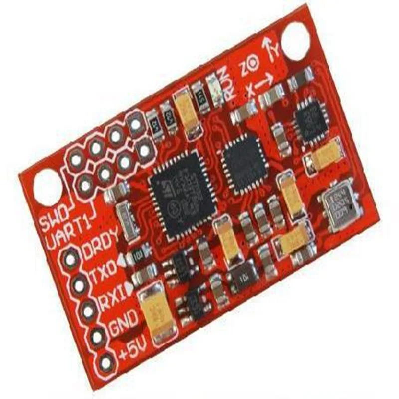 1pc  IMU AHRS 10DOF sensor module MPU6050 HMC5883 BMP180 attitude instrument with source code