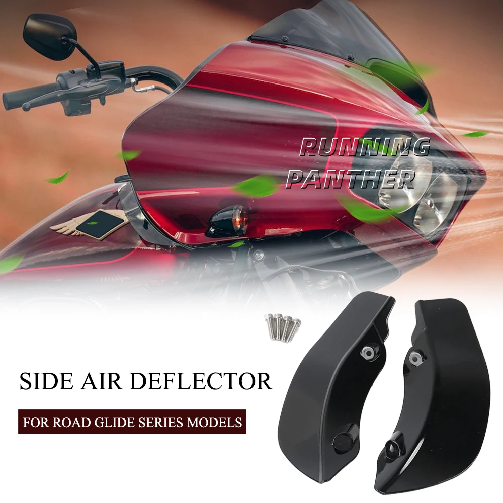 

NEW Motorcycle accessories side airflow deflectors available in 8 colors FOR Harley Touring Road Glide Special FLTRX 2015 - 2022