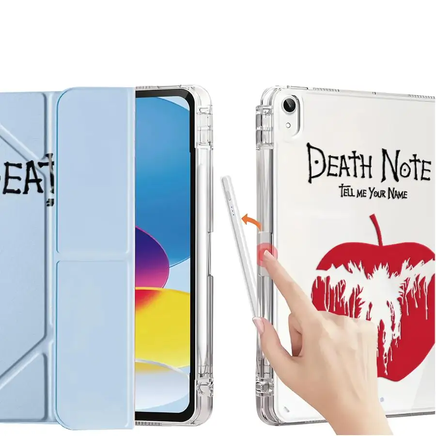Red Apple Print Cover Tablet Case For iPad Pro 11th 10th 9th 8th 7th 12.9inch Mini 6 7 Air 4 5 M3 M2 M4 11inch Pro 2025 Holder