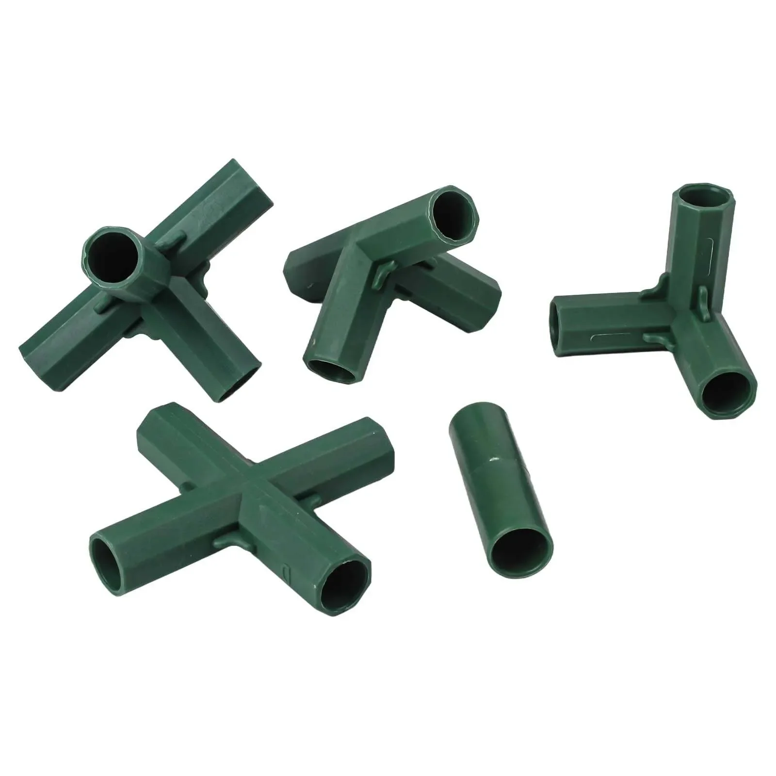 For Gardening For Organization Garden Frame Connectors 16mm Tube Connectors Greenhouse Weather Resistant 3-way Design