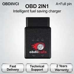 インテリジェントチューニングボックスobd 2in 1,急速充電器,HK-V3,ベンジンおよびディーゼル車の電力増加,燃料節約,新品,2022, HK-V3