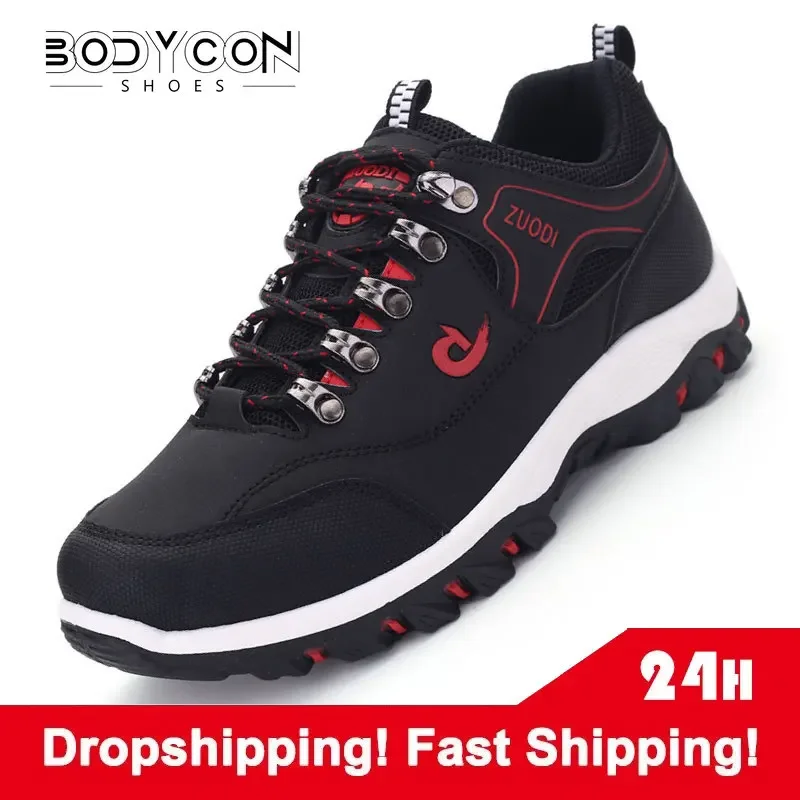 2023 New Brand Fashion Outdoors Sneakers Waterproof Men\'s shoes Men Combat Desert Casual Shoes Zapatos Hombre Big Size 39-48