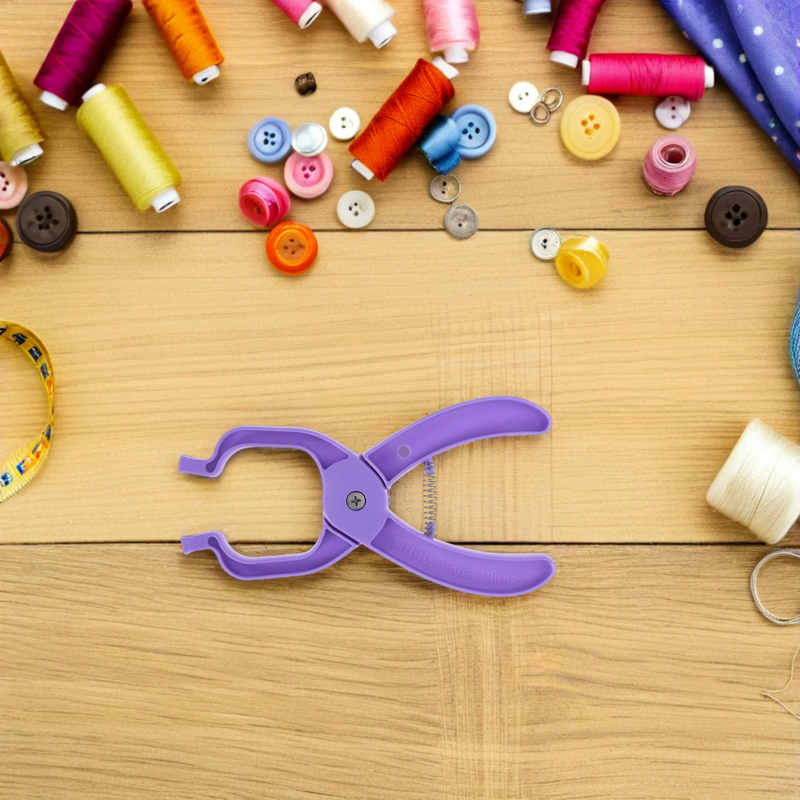 Precisieveiligheidsooginstelgereedschap Multifunctionele tangmal voor knuffels Amigurumi Veilige installatie Glad