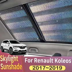 Sunroof Sunshade Suitable For Renault Koleos Samsung QM6 2017 2018 2019 Car Panoramic Roof Heat Shield Window Sunshade Anti-UV