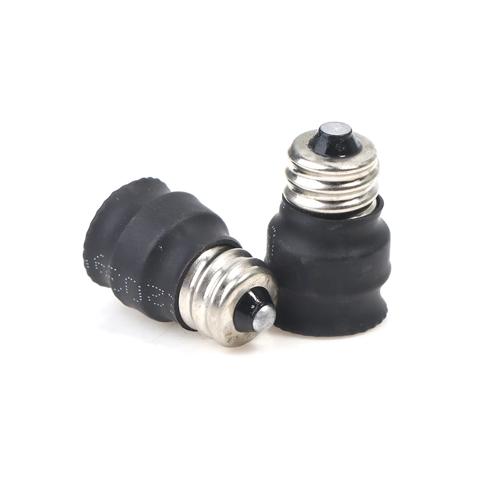2pcs E12 to E12/E11/E10 Lamp Socket Adapter Bulb Base Converter LED Light Holder for LED Halogen CFL Light Bulb Lamp
