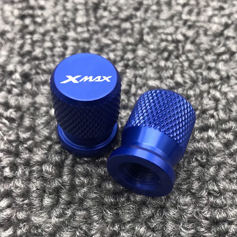 For YAMAHA XMAX 300 250 400 125 Xmax300 Xmax250 XMAX400 Xmax125 Motorcycle CNC Aluminum Tire Valve Air Port Stem Cover Caps