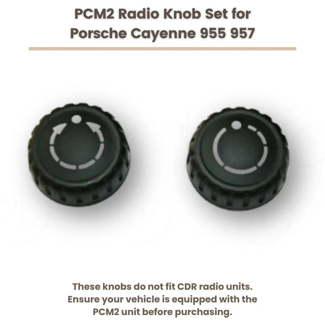 مجموعة مقابض راديو PCM2 المميزة | لبورشه كايين 955 957 | الاستبدال المباشر | تعزيز المتانة #4
